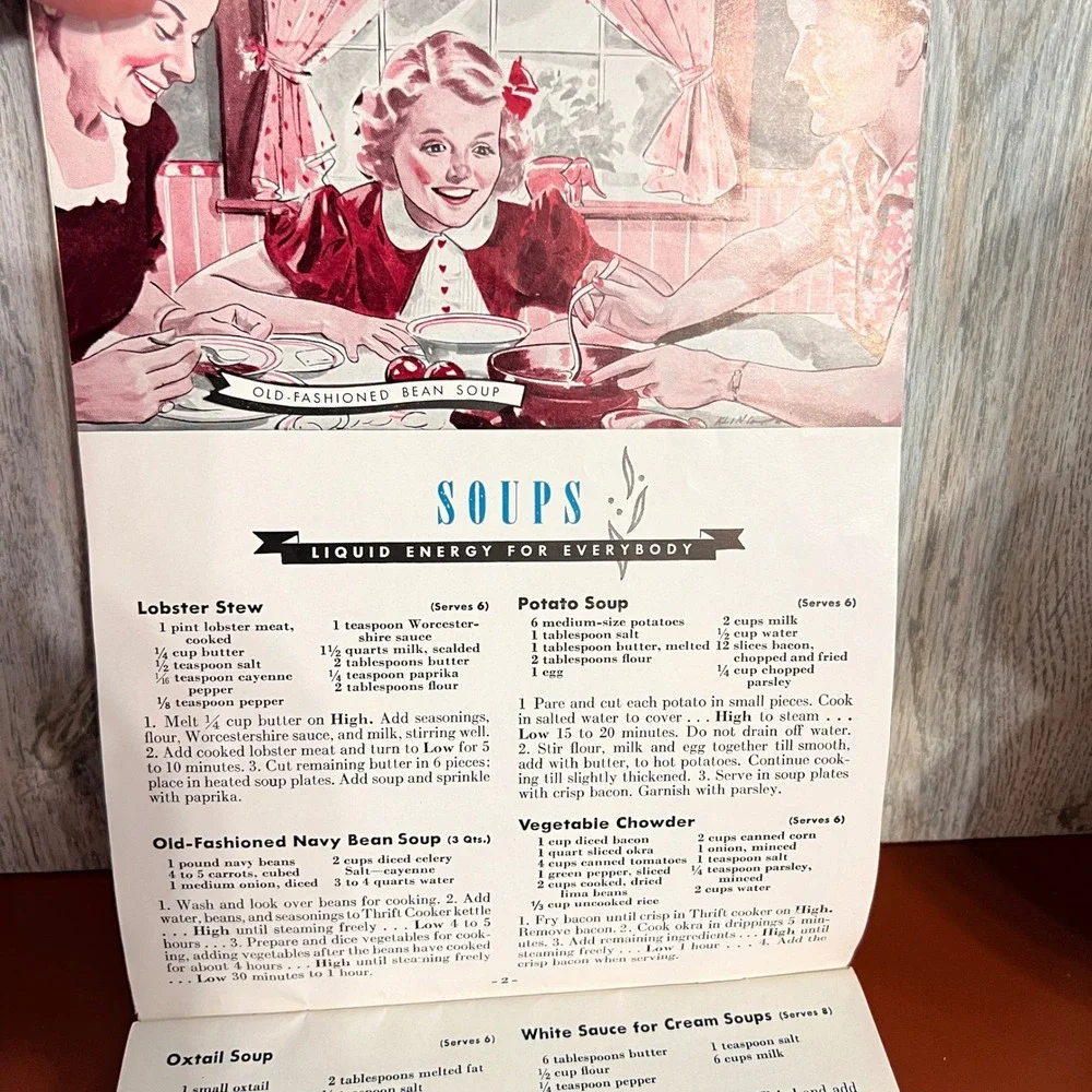 Vintage Hotpoint Electric Range Recipe and Home Canning‎ Book 1940s Cookbook